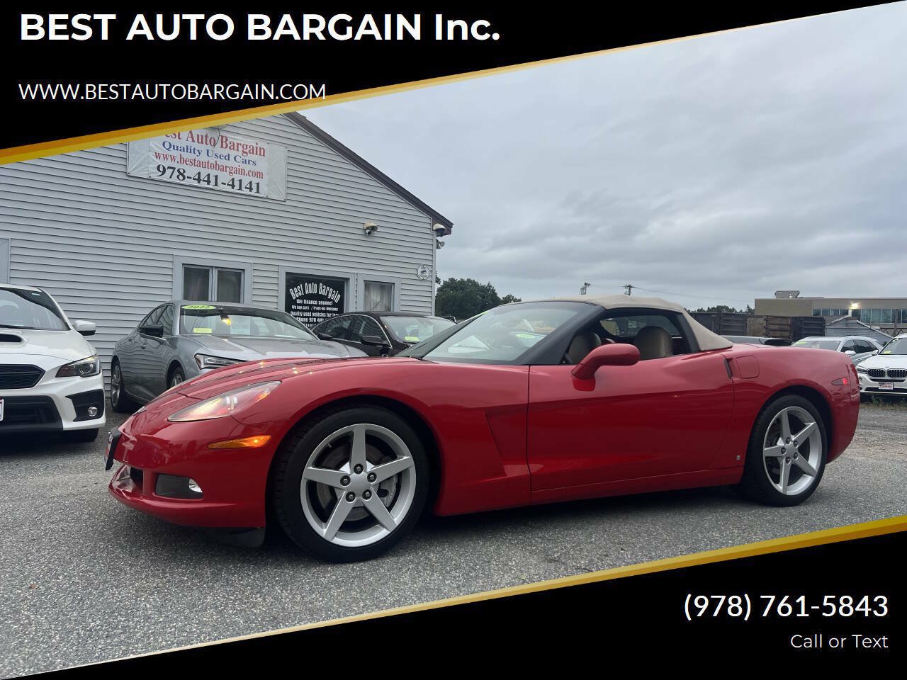 Used 2006 Chevrolet Corvette Convertible w/ Preferred Equipment Group RWD image 1