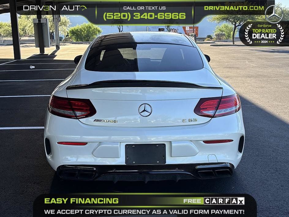 Used 2018 Mercedes-Benz C 63 AMG Coupe image 6