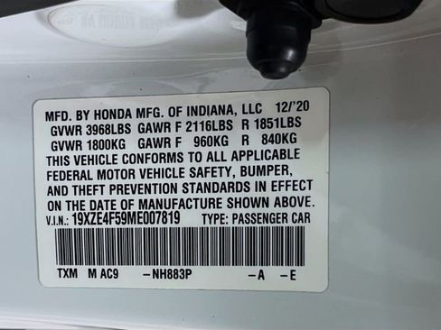 Used 2021 Honda Insight EX image 29