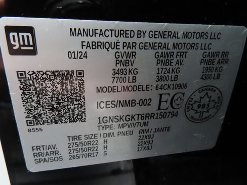 Used 2024 Chevrolet Suburban High Country image 78