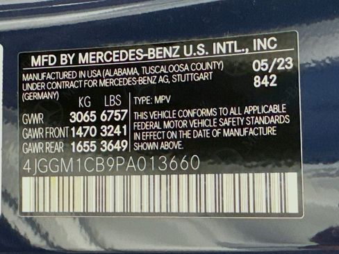 Certified 2023 Mercedes-Benz EQE 350+ 4MATIC SUV image 25