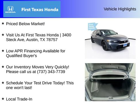 New 2026 Honda Civic Sport image 5