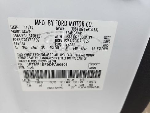 Used 2013 Ford F150 XL w/ Mid Equipment Group AWD/4WD image 40