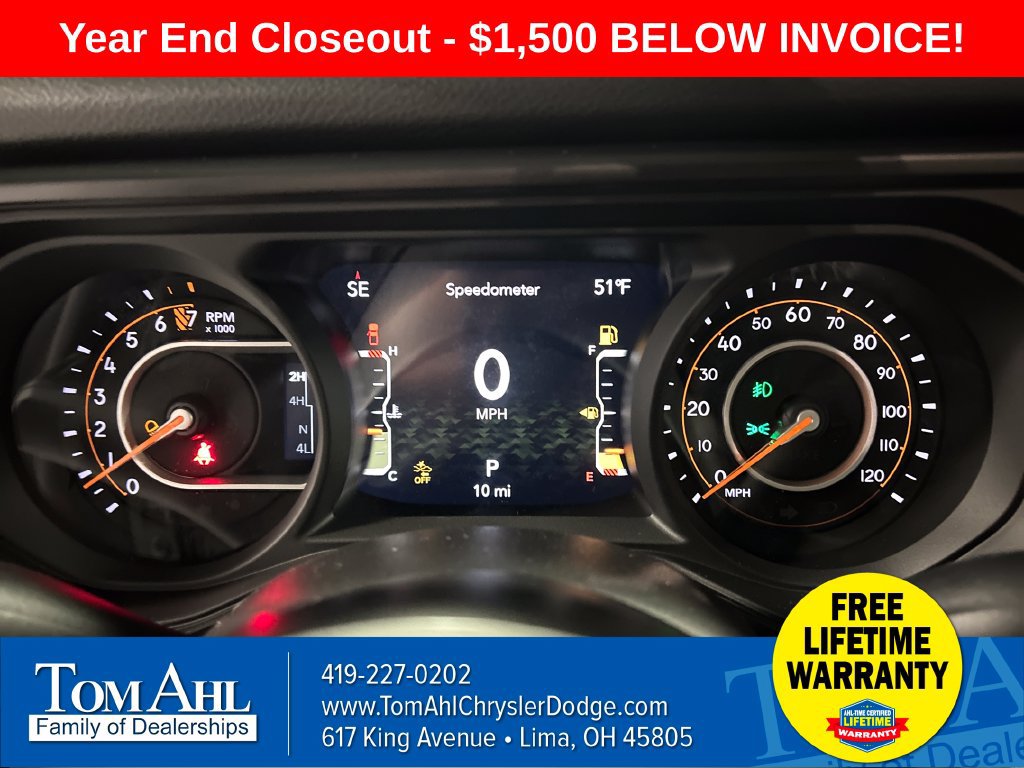 New 2026 Jeep Gladiator Sport AWD/4WD image 14