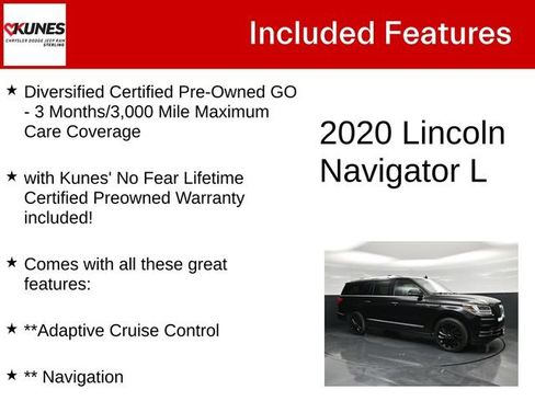 Used 2020 Lincoln Navigator L Reserve w/ Equipment Group 208A Reserve AWD/4WD image 4