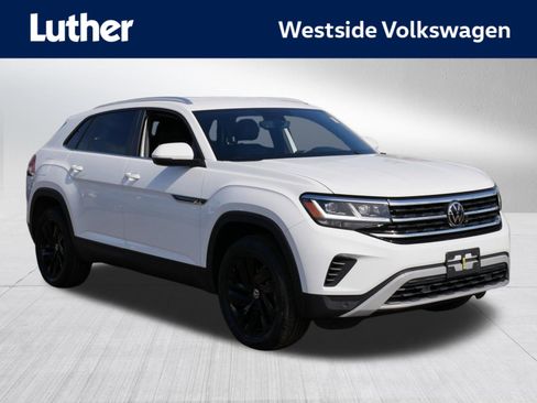 Certified 2023 Volkswagen Atlas Cross Sport SE w/ Black Wheel Package AWD/4WD image 1