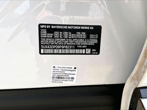 Used 2023 BMW X3 sDrive30i w/ Convenience Package RWD image 34