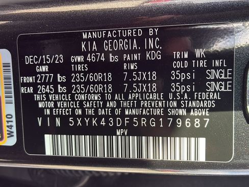 Used 2024 Kia Sportage SX FWD image 38