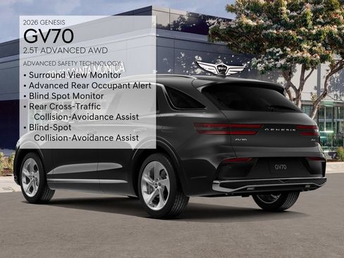 New 2026 Genesis GV70 2.5T Advanced AWD/4WD image 8