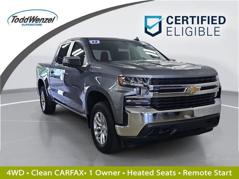 Certified 2022 Chevrolet Silverado 1500 LT AWD/4WD image 1