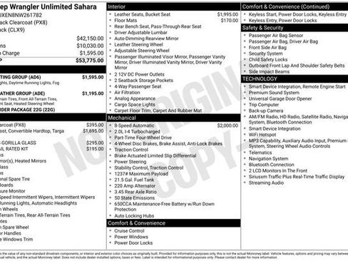 Used 2022 Jeep Wrangler Unlimited Sahara w/ LED Lighting Group AWD/4WD image 10