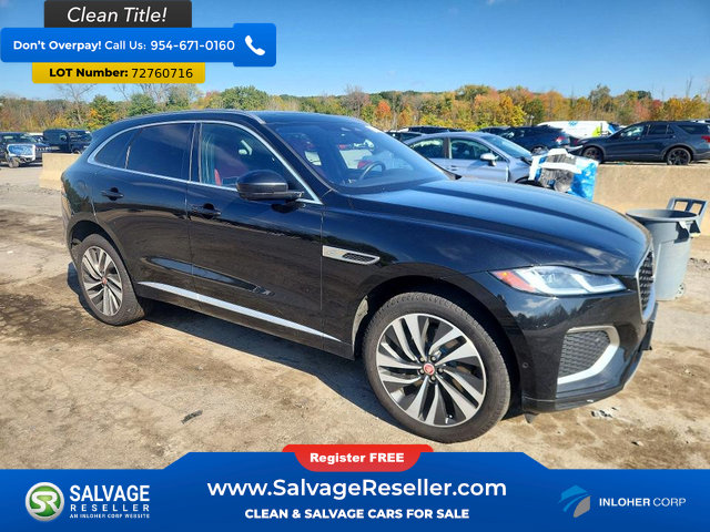 Used 2021 Jaguar F-PACE R-Dynamic S AWD/4WD image 5