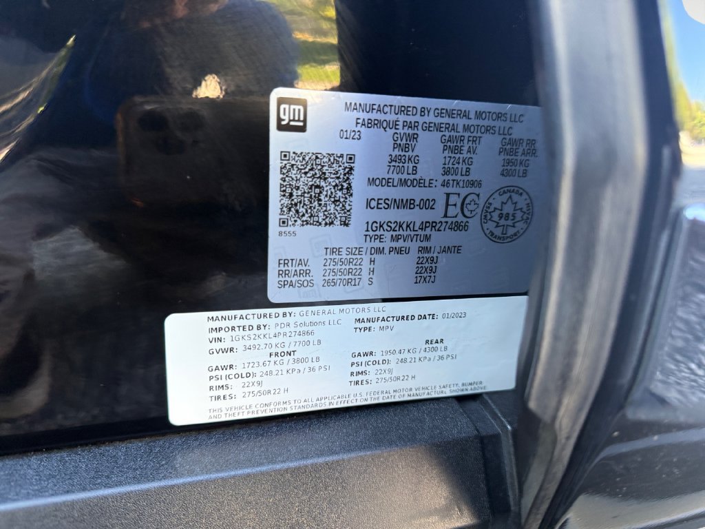 Used 2023 GMC Yukon XL Denali Ultimate AWD/4WD image 20