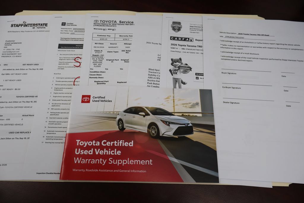 Certified 2026 Toyota Tacoma TRD Off-Road AWD/4WD image 27