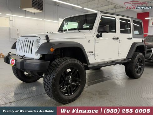 Used 2017 Jeep Wrangler Unlimited Sport w/ Quick Order Package 24S AWD/4WD image 1