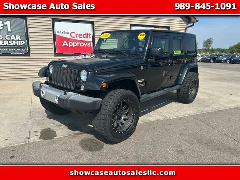 Used 2015 Jeep Wrangler Unlimited Sahara w/ Connectivity Group AWD/4WD image 1