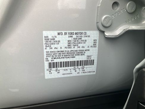 New 2026 Ford Explorer Tremor w/ Tremor Convenience Package image 18