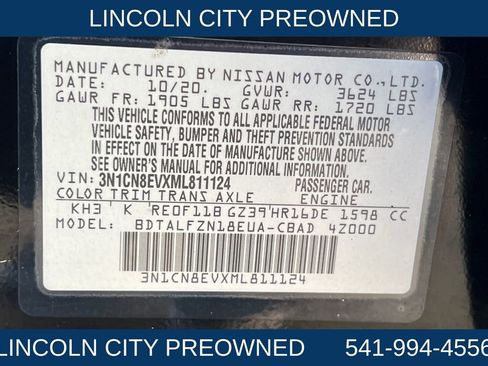 Used 2021 Nissan Versa SV image 28