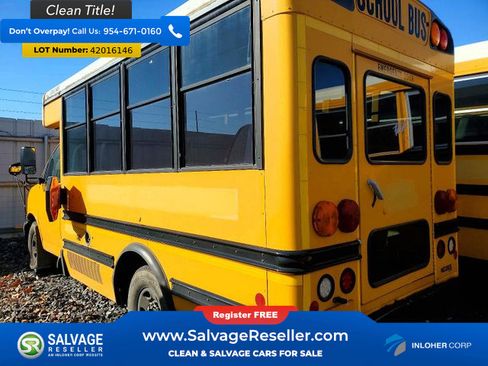 Used 2012 Chevrolet Express 3500 w/ School Bus Package RWD image 4