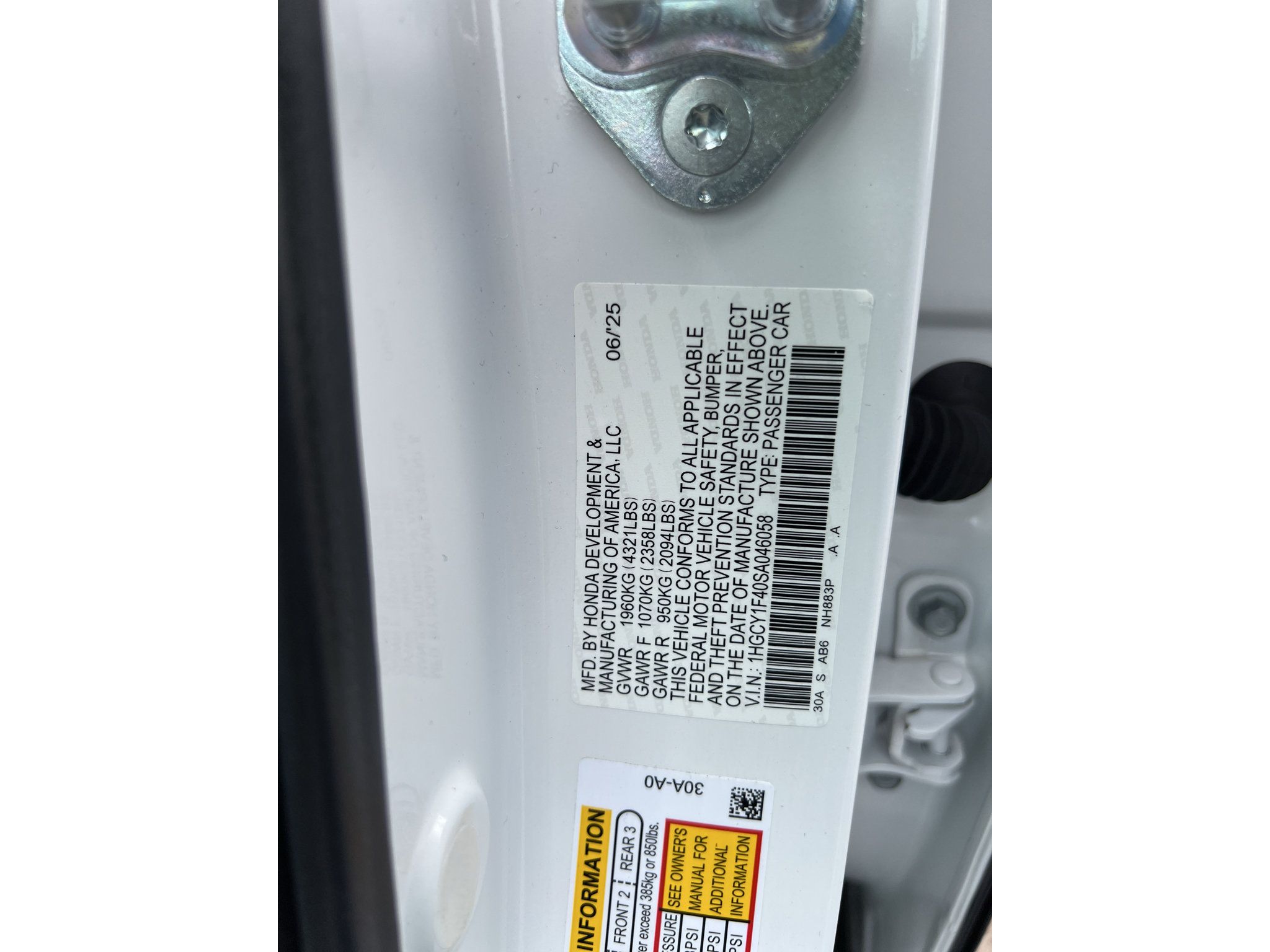 Used 2025 Honda Accord SE image 29