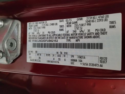 Used 2015 Ford Escape SE image 33