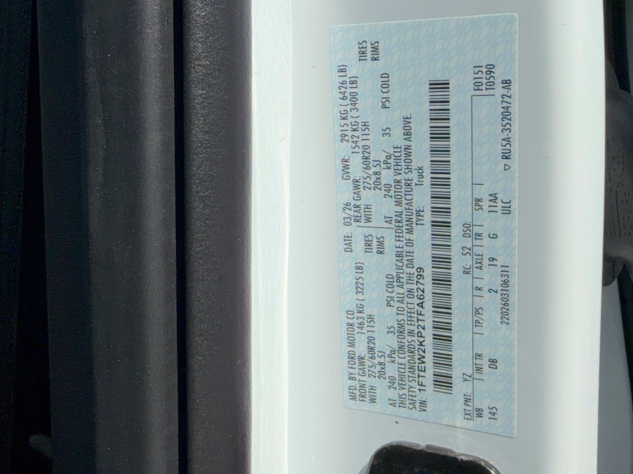 Certified 2026 Ford F150 STX RWD image 31