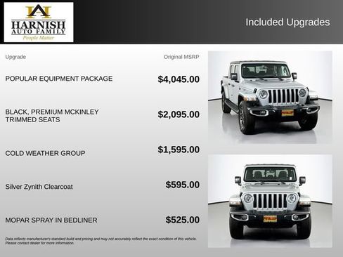 Used 2023 Jeep Gladiator Overland w/ Popular Equipment Package AWD/4WD image 4