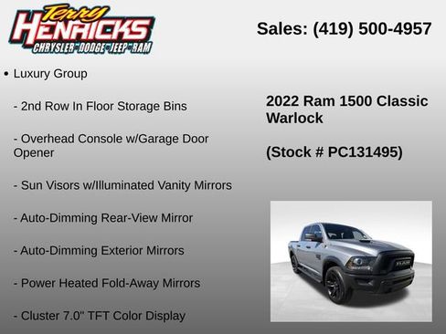 Used 2022 RAM 1500 Warlock AWD/4WD image 12
