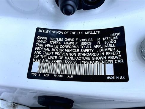 Used 2018 Honda Civic EX image 34