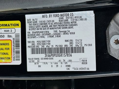 Used 2016 Ford Fusion Energi SE FWD image 33