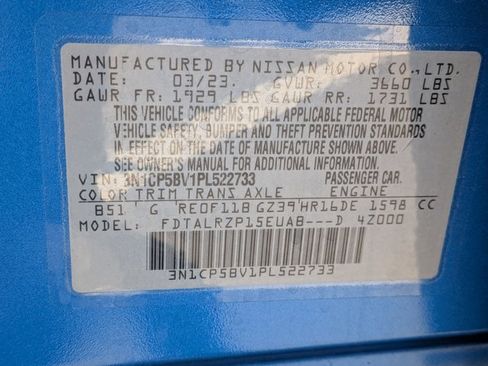 Used 2023 Nissan Kicks S FWD image 23