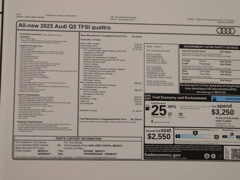 New 2025 Audi Q5 2.0T Premium Plus image 31