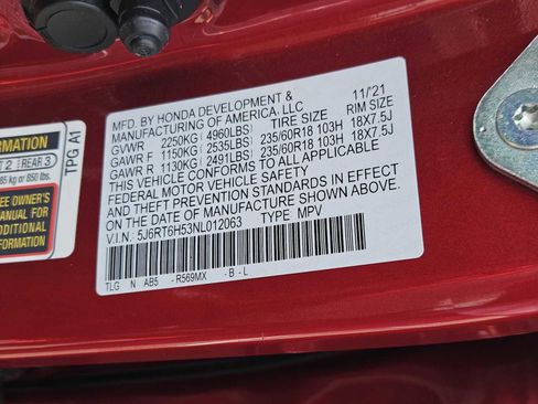 Certified 2022 Honda CR-V EX image 32