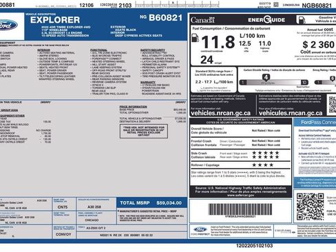 Used 2022 Ford Explorer Timberline AWD/4WD image 28