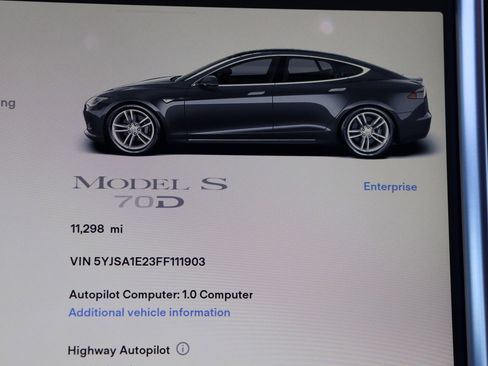 Used 2015 Tesla Model S 70D image 30