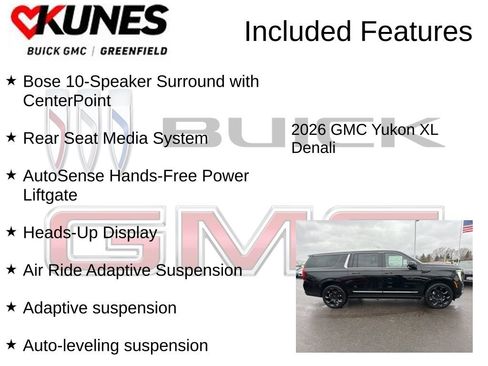 New 2026 GMC Yukon XL Denali w/ Denali Reserve Package image 4