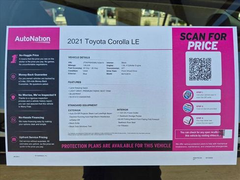 Used 2021 Toyota Corolla LE FWD image 16