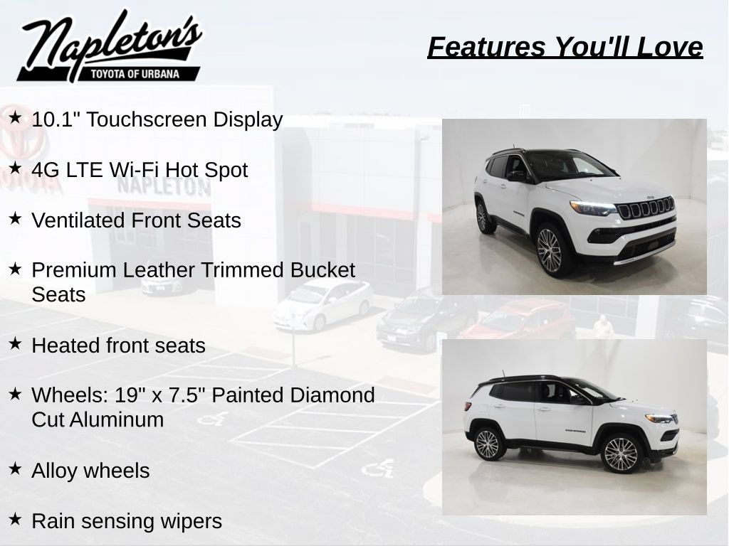Used 2023 Jeep Compass Limited w/ Elite Group AWD/4WD image 25