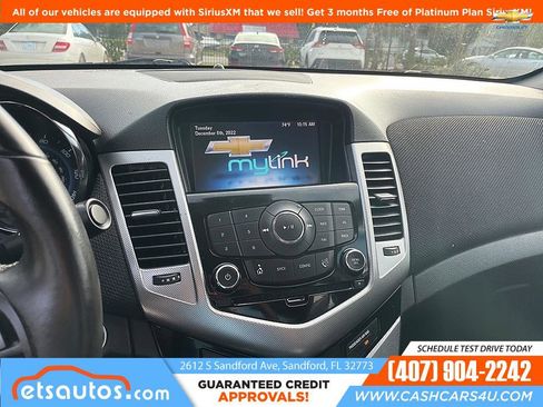 Used 2015 Chevrolet Cruze LTZ w/ Sun, Sound and Sport Package FWD image 18