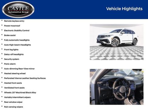 Certified 2022 Volkswagen Tiguan SEL R-Line image 6
