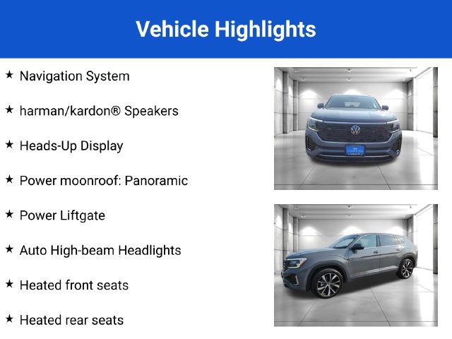 Used 2024 Volkswagen Atlas Cross Sport SEL Premium R-Line AWD/4WD image 2