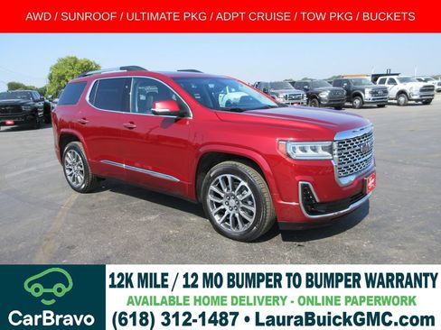 Certified 2021 GMC Acadia Denali w/ Denali Ultimate Package AWD/4WD image 1