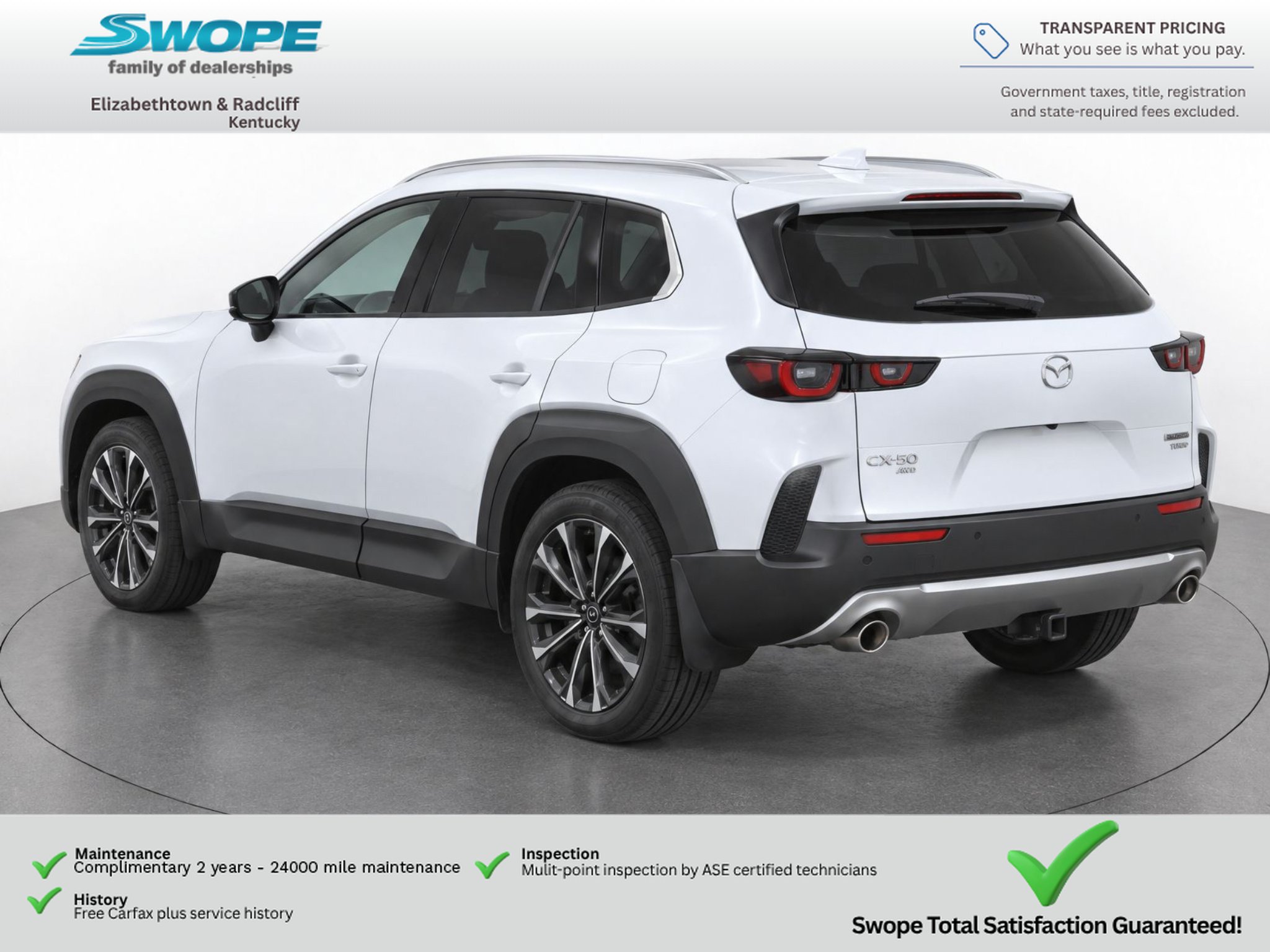 Used 2024 MAZDA CX-50 2.5 Turbo w/ Weather Package AWD/4WD image 7