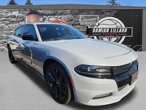 Used 2021 Dodge Charger SXT w/ Blacktop Package RWD image 1
