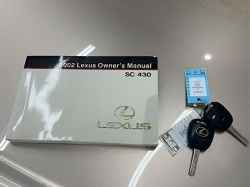 Used 2002 Lexus SC 430 Convertible RWD image 31