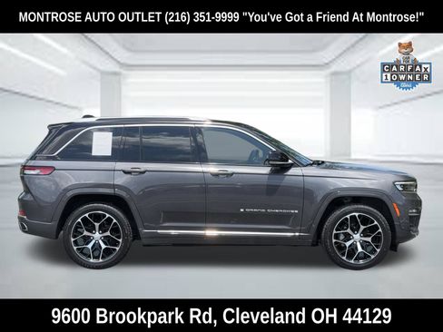 Used 2022 Jeep Grand Cherokee Summit AWD/4WD image 3