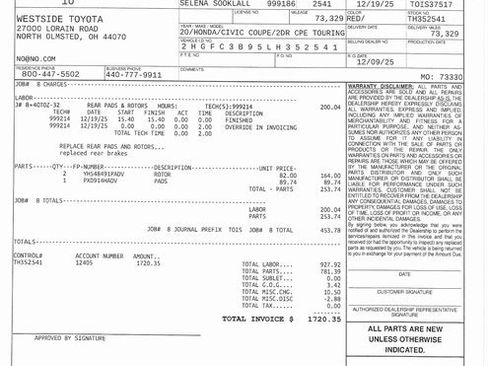 Used 2020 Honda Civic Touring image 23