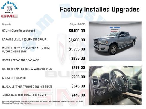Used 2019 RAM 2500 Laramie AWD/4WD image 3