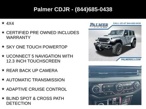 Certified 2024 Jeep Wrangler Unlimited Rubicon 392 AWD/4WD image 6