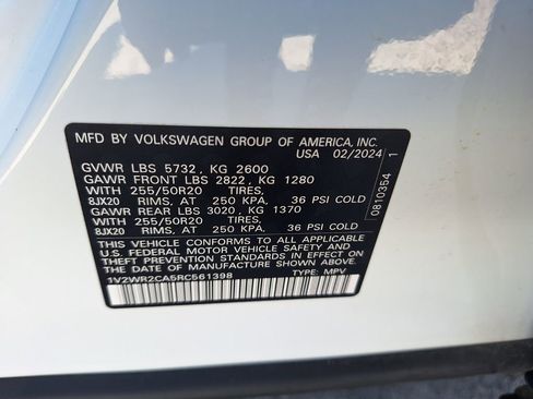 Used 2024 Volkswagen Atlas SE image 34